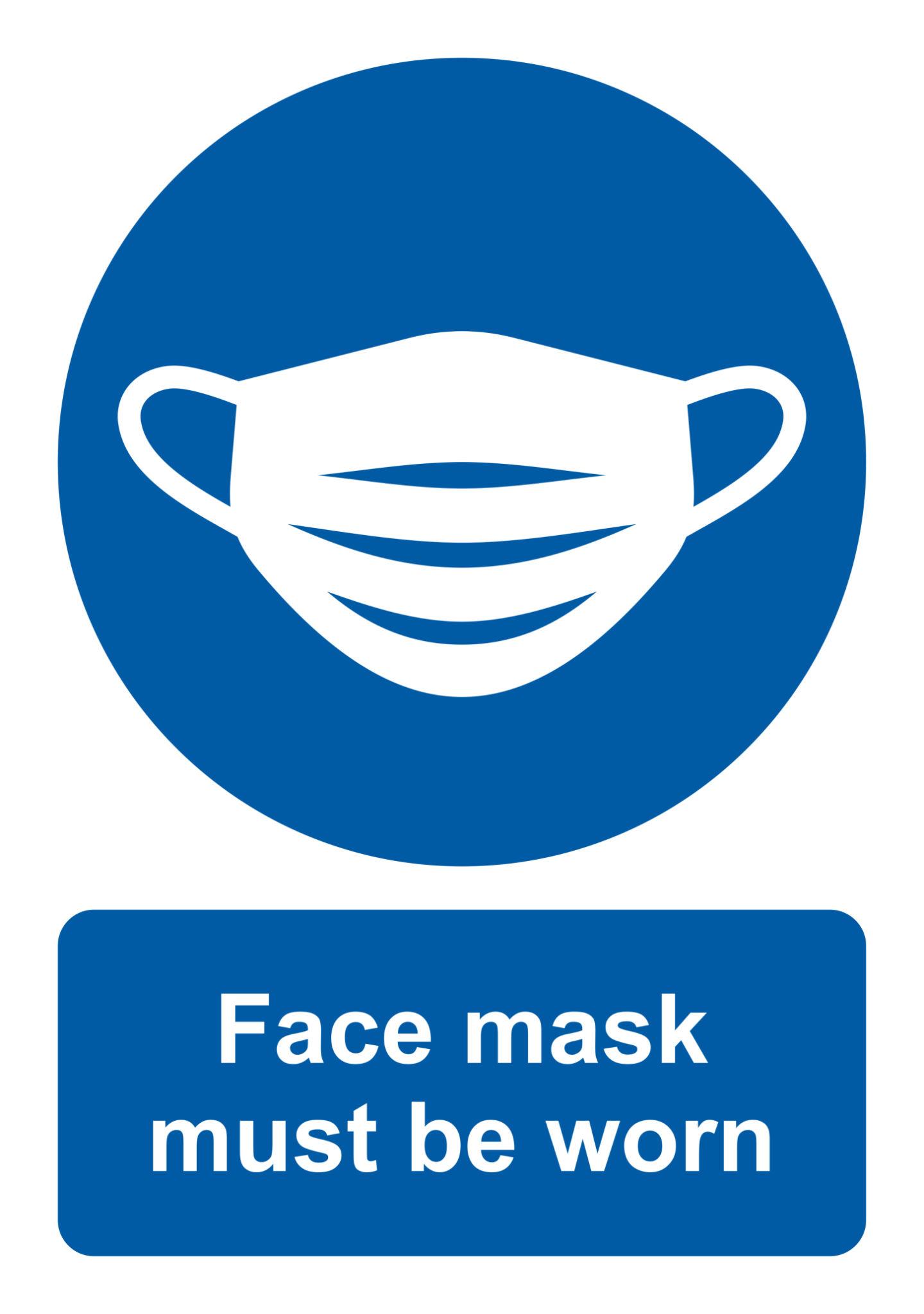 Face Mask Must Be Worn
